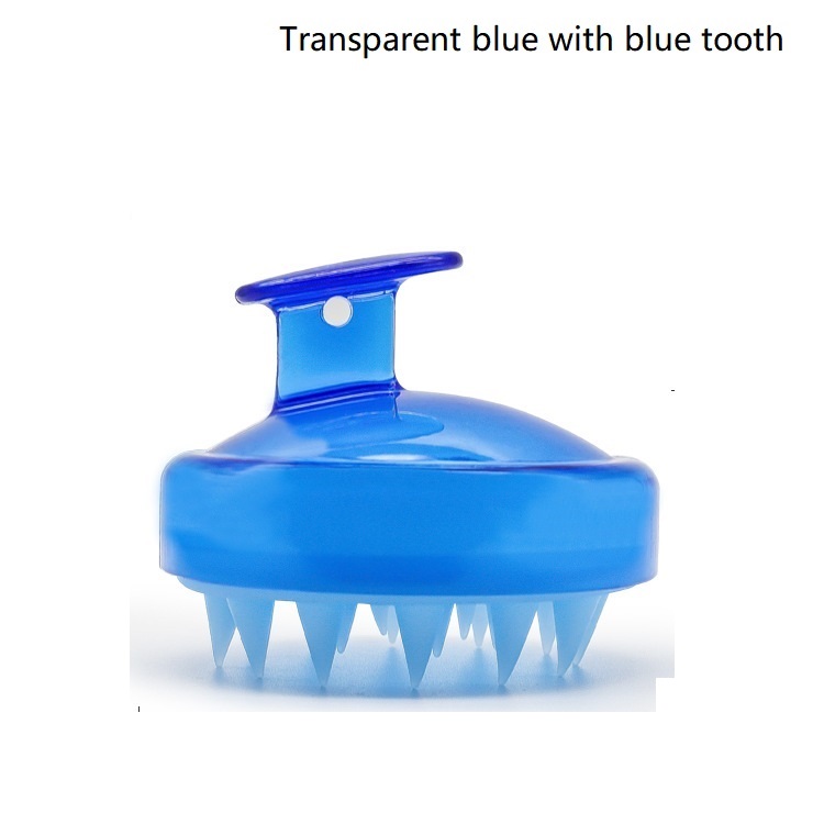 Transaprent สีน้ำเงินกับฟันสีฟ้า