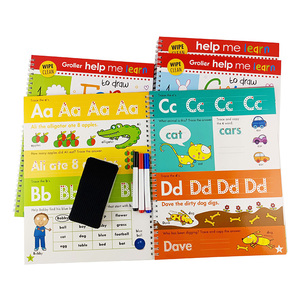 カスタム子供レターABCは、ワイプとクリーンブックを学ぶ練習学習を書くことを学びます - Product Image 3