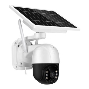 Batería Solar de WiFi de la cámara PTZ IP trabaja con Color al aire libre la noche visión Audio cámara CCTV inalámbrica - Product Image 1