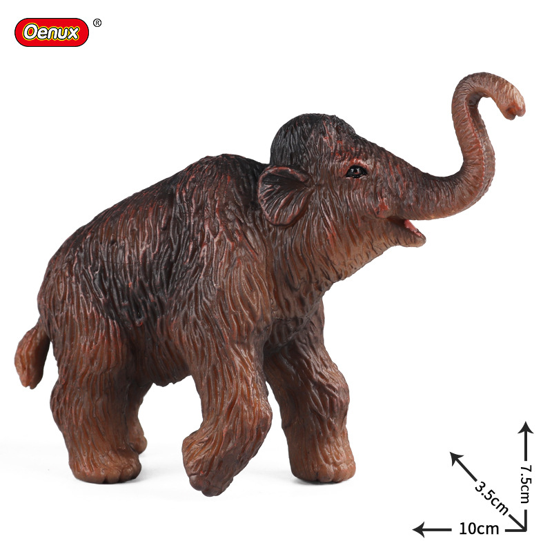 Yixingsheng simülasyon antik hayvan modeli mamut kılıf-dişli kaplan korku kurt çocuk bilişsel hediye dekorasyon - Product Image 5
