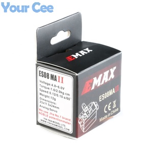 EMAX ES08MA II 12g Mini Metal dişli Analog Servo RC modeli için 2KG/0.10sec İha Robot uçak araba - Product Image 3