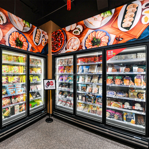 Bền từ xa dọc cửa kính Tủ đông cho siêu thị-lâu dài Ice Cream hiển thị tủ lạnh - Product Image 6