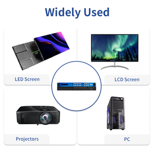 8x8 4 K60 HDMI Switcher mit 18 Gbit/s Bandbreite, Audio Stripping & Multi-Control für Konferenz-und Anzeige systeme - Product Image 3