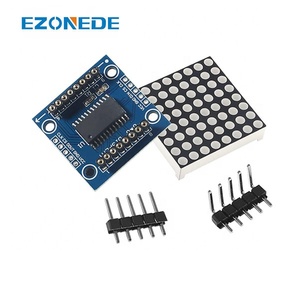 MAX7219 8x8 Punktmatrix-LED-Anzeige modul 5V MCU-Steuerung MAX7219 8*8 LED-Punktmatrix-DIY-Kit für Ardu R.Pi - Product Image 4