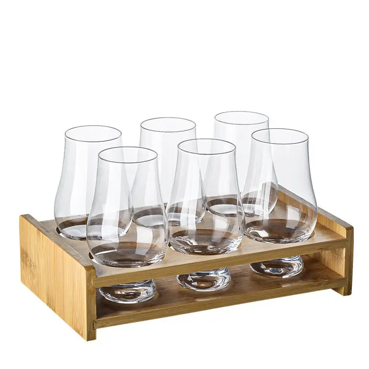 Copo de vidro de uísque para vendas diretas da fábrica, copo de vidro com cheiro de uísque, copo de cerveja e bebidas espirituosas, copo de vidro para degustação de tulipas, copo de 2024