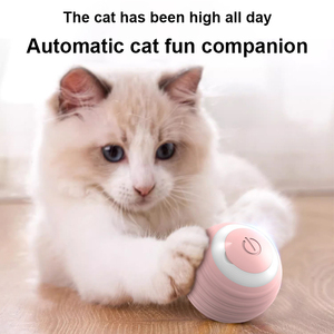 Juguetes interactivos inteligentes de entrenamiento, juguetes de hierba gatera automóvil para gatos, pelota eléctrica para mascotas, pelota rodante automática, juguetes inteligentes para gatos - Product Image 4