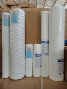 PP 沉积物滤芯净水器熔喷纺丝滤芯用于反渗透 (RO) 系统