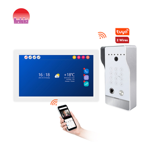 Garanzia IP schermo a colori Video citofono con videocamera per visione notturna campanello impermeabile per la stazione esterna - Product Image 1
