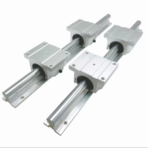 Rodamiento de deslizamiento lineal Carril de guía lineal CNC de con bloque