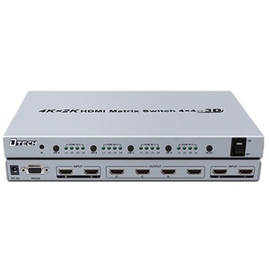 Hot Selling 2 <strong>Input</strong> 2 <strong>Output</strong> IR Switcher 4k <strong>Hdmi</strong> Matrix 4x4 Matrix Video Switcher