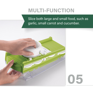 Mandolin Multi Slicer <strong>5</strong> in <strong>1</strong> Manual Kitchen Slices Vegetable Cutter Tools Food Hand Grater - Product Image 2