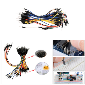 Arduino DIY電子プロジェクトキット用830ポイント無はんだブレッドボード3.3V/5V電源モジュール65ジャンパー線 - Product Image 2
