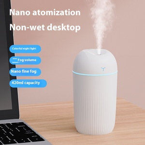 Portatile Mini umidificatore elettrico ad ultrasuoni grande Spray auto aria e Aroma diffusore per uso dormitorio casa - Product Image 2