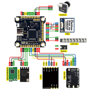 AOCODA-RC F7 F722 F7DUAL Полетный контроллер FC BMI270/MPU6000 3-6S BEC Betaflight/INAV управление полетом для X8 DJI HD FPV Дрон - Product Image 3