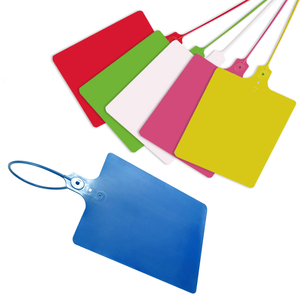 Druckbare benutzer definierte Logo Barcode rot weiß leer hand geschriebene Nachricht Sicherheits siegel Kunststoff für Paket/Bank Taschen