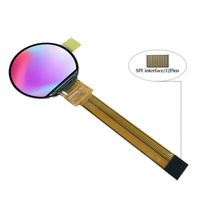 TFT LCD Round Display 0,99 Zoll 128*115 Auflösung 1 Zoll kreisförmiges Tft-LCD-Modul mit SPI-Schnitts telle für Smart Watch-Bildschirm - Product Image 3