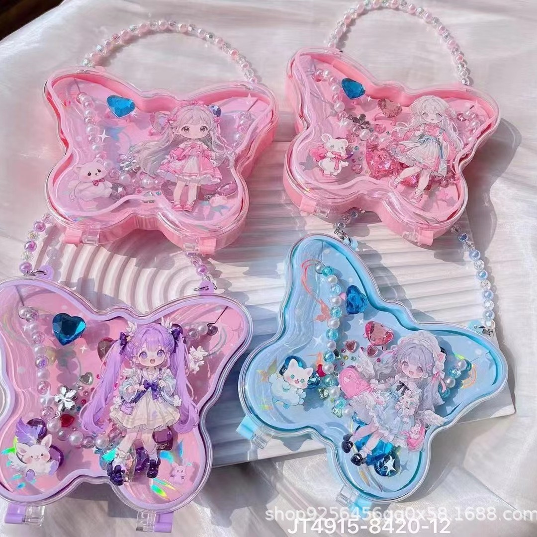 Boîte papillon - Couleurs aléatoires