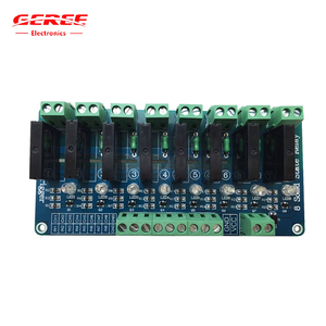 Modulo relè DC5V/12V/24V modulo relè 8 canali ad alto livello a stato solido AC240V 2A opzionale scheda blu 2A DC controllo AC per Arduino - Product Image 2