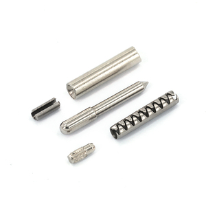 Thanh Trục Xi Lanh Bằng Thép Không Gỉ 304 Chốt Song Song Chốt Có Khía Chốt Định Vị Đuôi Chốt Liên Kết Vòng Đeo Tay Đồng Hồ - Product Image 1