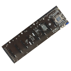 Brandneues B75 Motherboard LGA1155 <span class=keywords><strong>DDR3</strong></span> mit 8 Stück * PCI Express 16X Abstand 65mm Unterstützung 8 GPUs