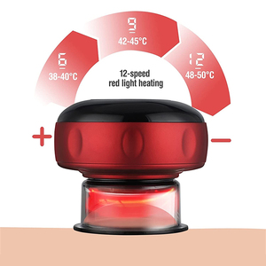 Elétrica Cupping Relaxamento Smart Cupping dispositivo com diferentes cores e engrenagens