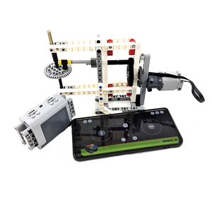 9686 RC APP Programm Motor Nähmaschine Fahrzeug Roboter Bausteine Kompatible Legoeds Wedo STEM Education Robotics Brick Toy - Product Image 2