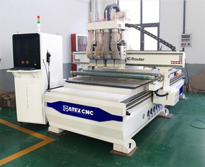 Kolay kullanım ve insanlaşmış tasarım 4x8-Foot delme, kesme, kanal açma ve freze fonksiyonları için dört anahtarlı CNC Router - Product Image 5