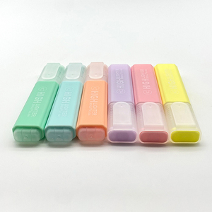 Manufacturing Cheap Custom Big Capacity Fresh <strong>Highlighters</strong> Text <strong>Marker</strong> <strong>Highlighter</strong> Pen Soft <strong>Chisel</strong> Tip 5mm for Bible Study - Product Image 4