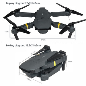 Drone E58 Aircraft 2024 Hot Mini <span class=keywords><strong>Drones</strong></span> <span class=keywords><strong>com</strong></span> câmera 4K <span class=keywords><strong>HD</strong></span> WIFI FPV Quadcopter kit de controle dobrável Drone de brinquedo portátil E58 Drone