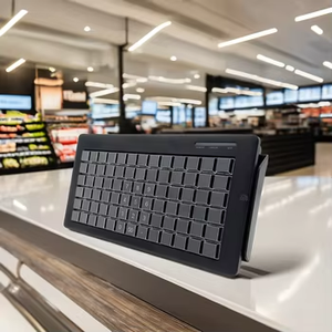 78-клавишная программируемая клавиатура системы POS KB78EMS/D для использования в кассе - Product Image 1
