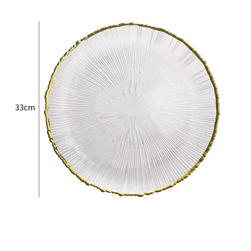 Plato Transparente 33cm