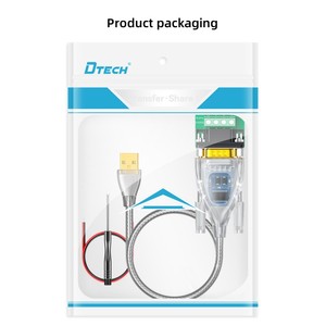 DTECH 1M USB 2.0 FTDI ve 213 çift çip ile RS485 adaptör dönüştürücü seri kablo - Product Image 6