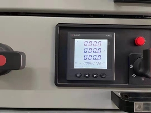 アラーム用リレー出力付きRS485付きドアボードパネルエネルギーメーター用スクリーン付き3相 - Product Image 2