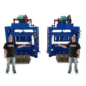 Máquina semiautomática de ladrillos de cemento fijo de alta calidad, máquina de ladrillos sólidos huecos, línea de producción, ventas en Jamaica - Product Image 3