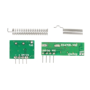 433 Mhz supereterodina RF ricevitore e modulo trasmettitore 433 Mhz telecomandi per Arduino uno modulo Wireless kit Diy - Product Image 2
