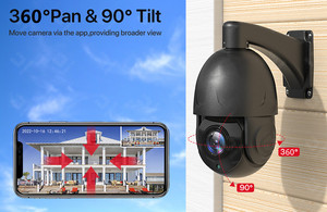 vif系统2MP 5MP 8MP 4K 30X变焦PTZ安全网络POE网络摄像机上的360速度圆顶Danale Xmeye人体检测 - Product Image 3