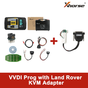 Original V5.3.3 Xhorse VVDI PROG Programmer with Land Rover KVM Adapter Without Soldering - Product Image 1