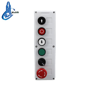 XDL35-B634 scatola di controllo industriale 6 fori interruttore di arresto di emergenza momentaneo stazione di controllo a pulsante impermeabile - Product Image 6