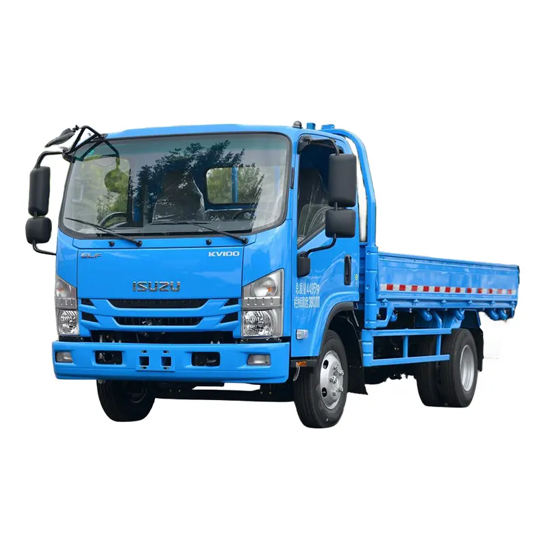 Marka ISUZU 4X2 189HP kullanılan kargo kamyon dizel motor Van el kamyon 139kw kamyon kia bongo 3 kamyon