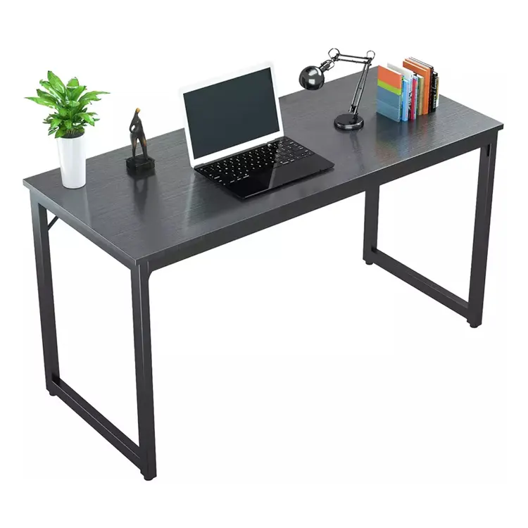 현대 슬림 연구 테이블 스틸 나무 데스크탑 컴퓨터 책상 (새로운) 저렴한 가격 책상 프레임 연구