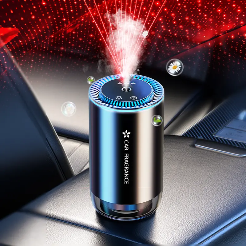 neues design logo automatisch feuerstich büro heim aroma parfüm-gel-maschine auto aromatherapie duftöl auto-diffusor lufterfrischer