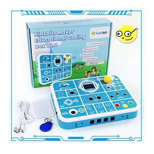 Kidsbits Neue Upgrade-Version ESP 32 Maker Coding Box V2.0 Starter-Kit für Bildungs programmierung für ESP32 für Kinder