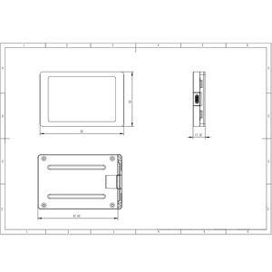 Subpantalla de ordenador con pantalla táctil USB secundaria de 3,5 pulgadas compatible con Linux, Windows, Android y Raspberry Pi IPS 480x320 pantalla