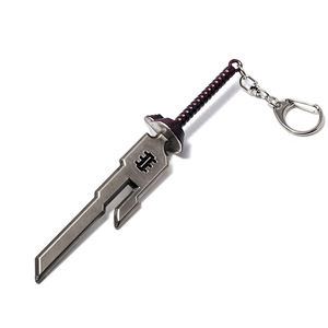 Anime periferik lanet geri savaş, siyah, seer, gökyüzü, ters, anahtarlık, gökyüzü, ters, silah modeli kolye - Product Image 1