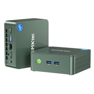 Gmktec N100 G3 Win11โปรพีซีคอมพิวเตอร์ตั้งโต๊ะไมโคร8GB DDR4 256GB PCIe M.2 SSD WiFi 6 BT5.2 - Product Image 1