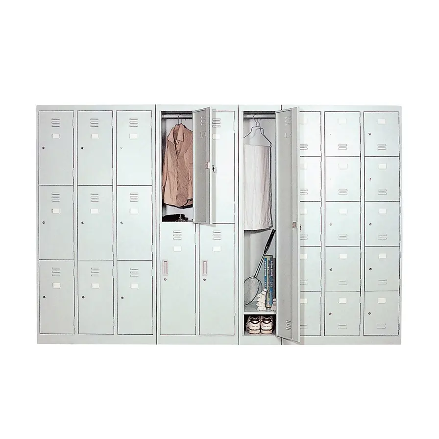Стальной шкаф с индивидуальным дизайном, металлический шкаф для хранения, используется в школьном общежитии