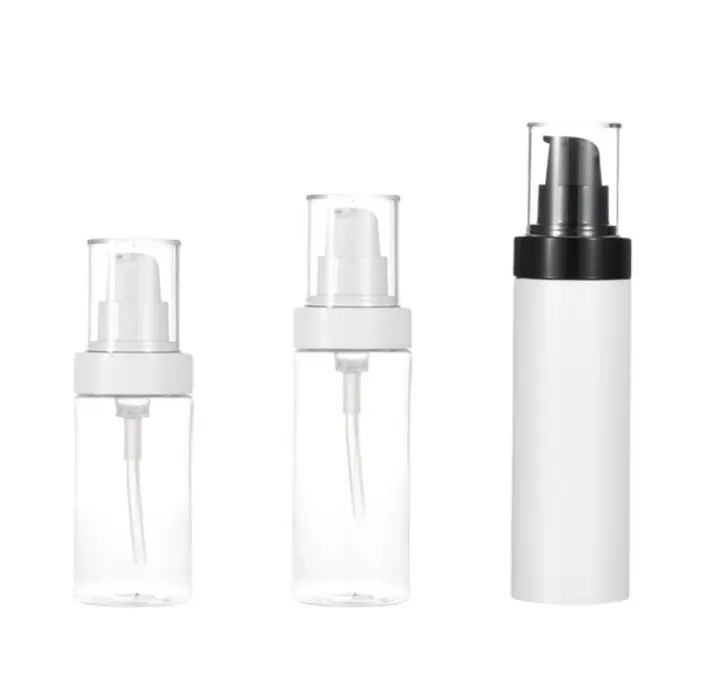 친환경 화장품 포장 80ml 100ml 120ml 150ml 에센스 airless 로션 병 맞춤 병