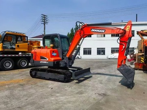 Gran oferta, excavadora Doosan de segunda mano, cargador frontal con carga nominal de 5 toneladas para granjas con motor y bomba de componentes básicos - Product Image 3