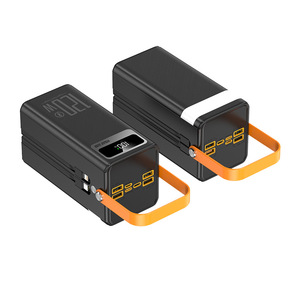 ザンビアのカスタマイズ可能なパワーバンク50000mAh30000nahパワーバンク (LEDライト付き) 新しい60000mAhパワーステーション (ケーブル付き)