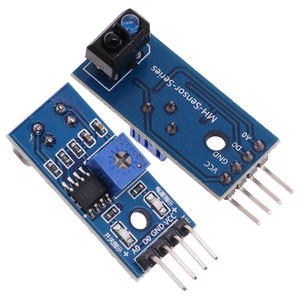 Sensor reflectante infrarrojo TCRT5000, interruptor fotoeléctrico IR, módulo de pista de línea de barrera para placa de triodo de diodo Arduino 3,3 V - Product Image 6